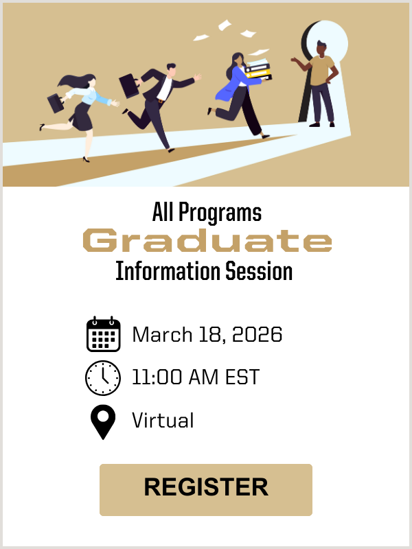 All Programs Graduate Info Session Register Here